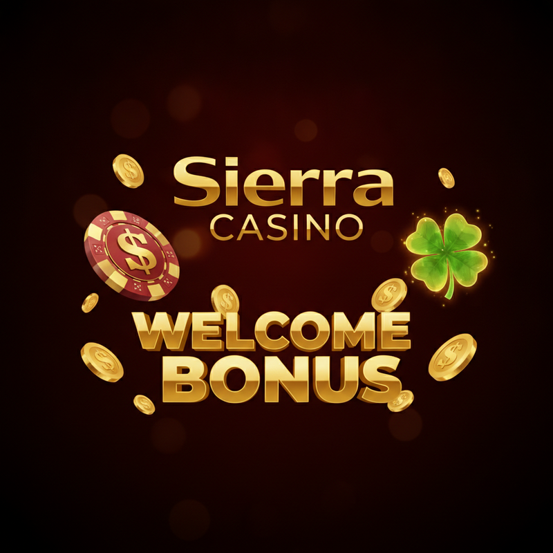 Sierra Casino Welcome Bonus: 100% up to A$1,000 + 50 Free Spins